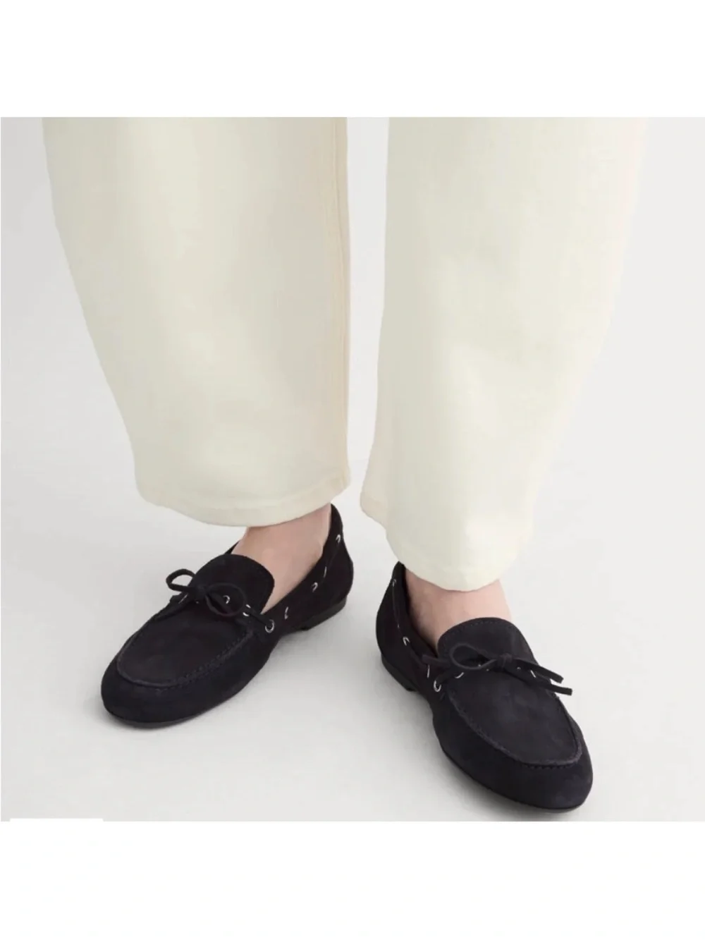Everlane Shoes 7 Moccasins Loafers Blue - Picture 1 of 16